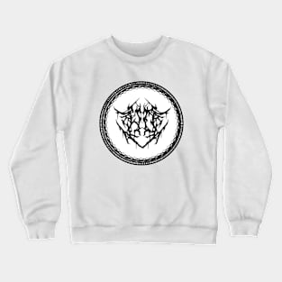 Horror font metal Crewneck Sweatshirt